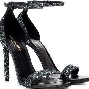 YSL Amber 105 glitter sandals 100% authentic
new